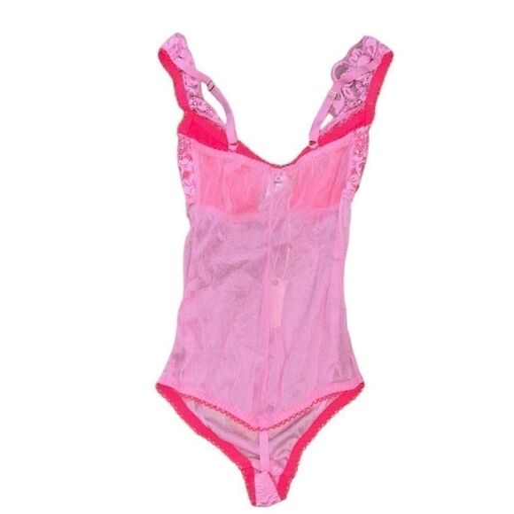We Are Hah Pink bodysuit(Size Small) - Picture 6 of 7